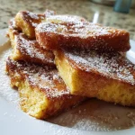 Wentelteefjes uit de oven met kaneel en suiker
