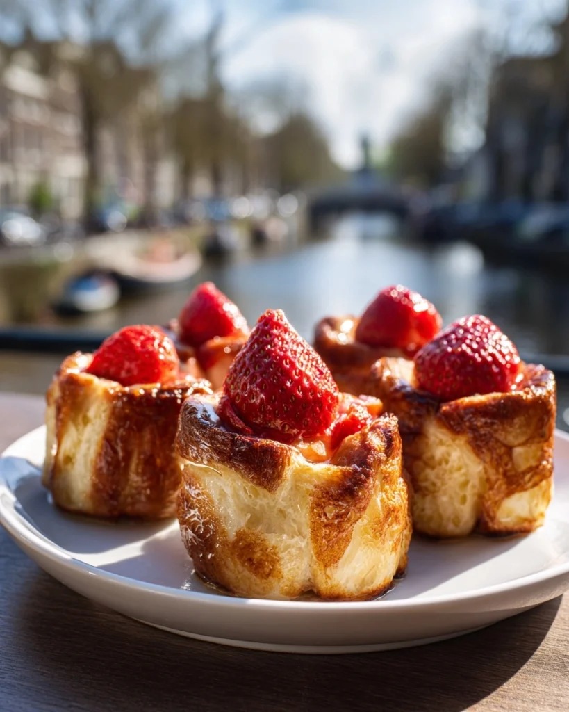Wentelteefrolletjes met aardbei: Ontdek dit heerlijke recept!