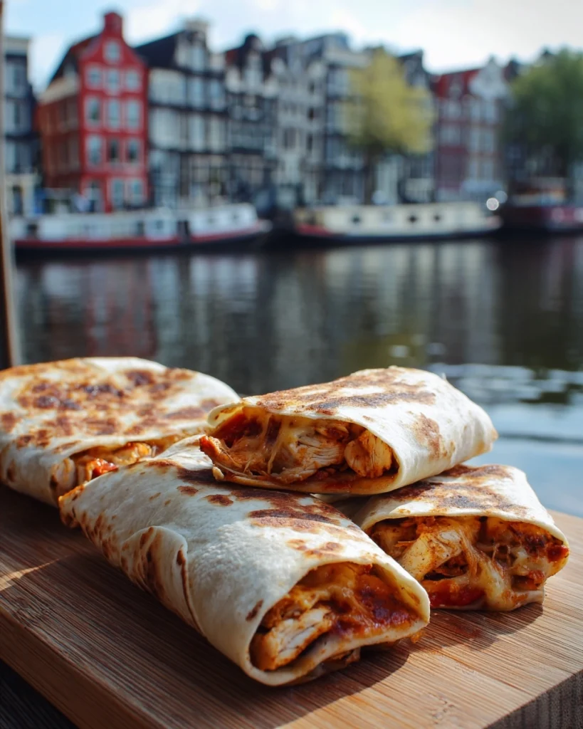 Wraps uit de oven met pittige kip en gesmolten kaas: Probeer deze onweerstaanbare maaltijd!