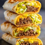 Big Mac Wrap met Gehakt, Kaas en Saus