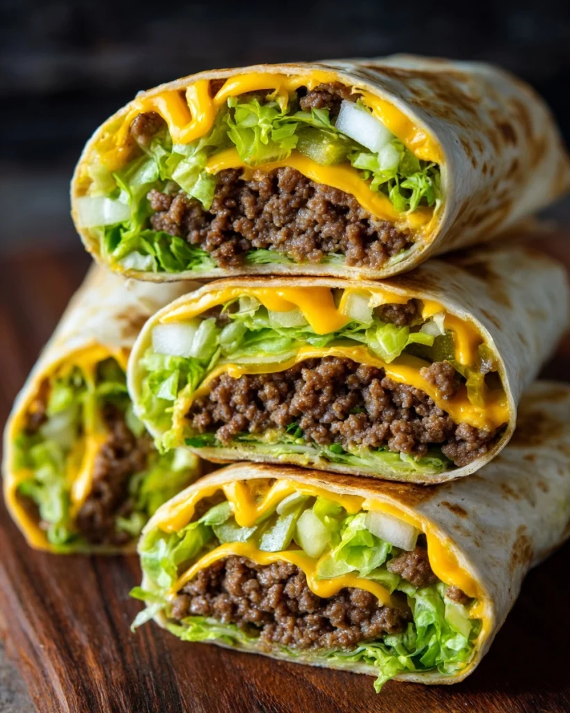 Big Mac Wraps: Savor the Flavor of Burger Heaven!