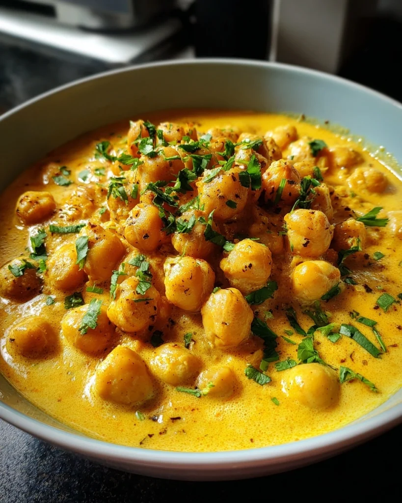 Curry met kikkererwten en kokosmelk recept voor een smaakexplosie!