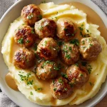Gehaktballen met Romige Aardappelpuree