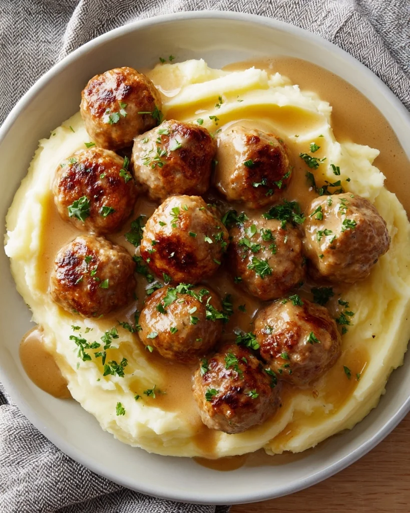 Gehaktballen met Romige Aardappelpuree voor een perfect diner!