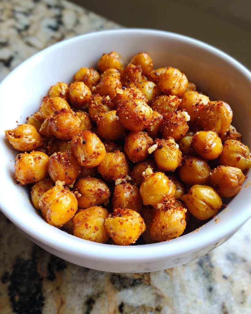 Geroosterde kikkererwten recept voor een knapperige snack!