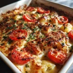 Gnocchi ovenschotel met tomaat en mozzarella