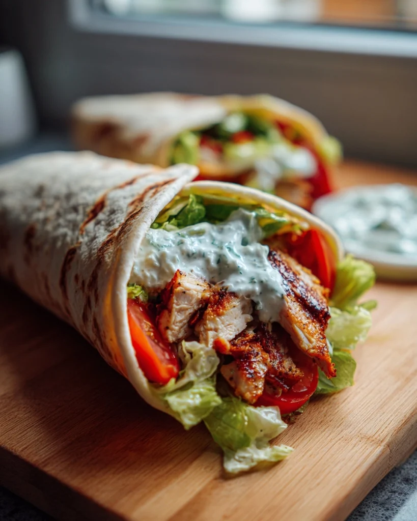 Griekse Kipwraps met Tzatziki maken is eenvoudig en lekker!