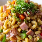Indische Macaroni met Ham en Ketjap