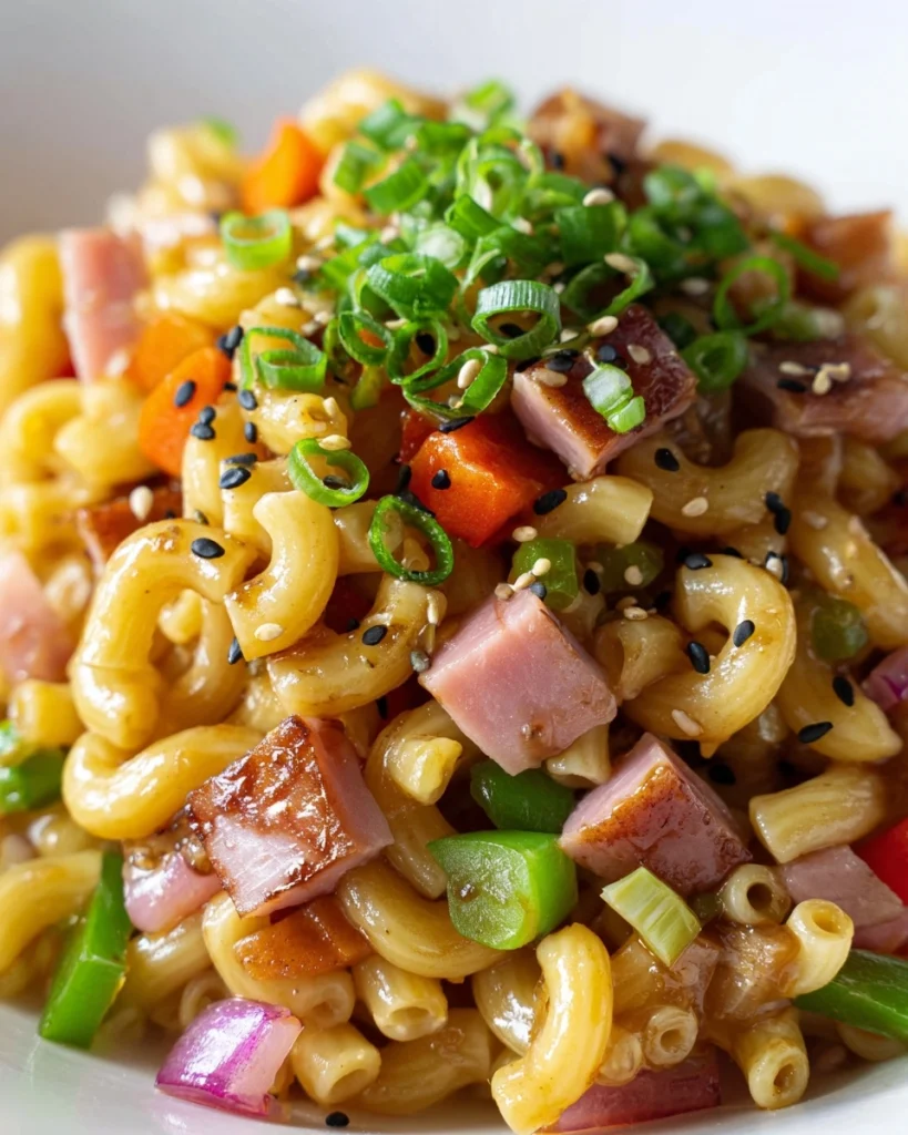 Indische Macaroni met Ham en Ketjap: Snel en Lekker!