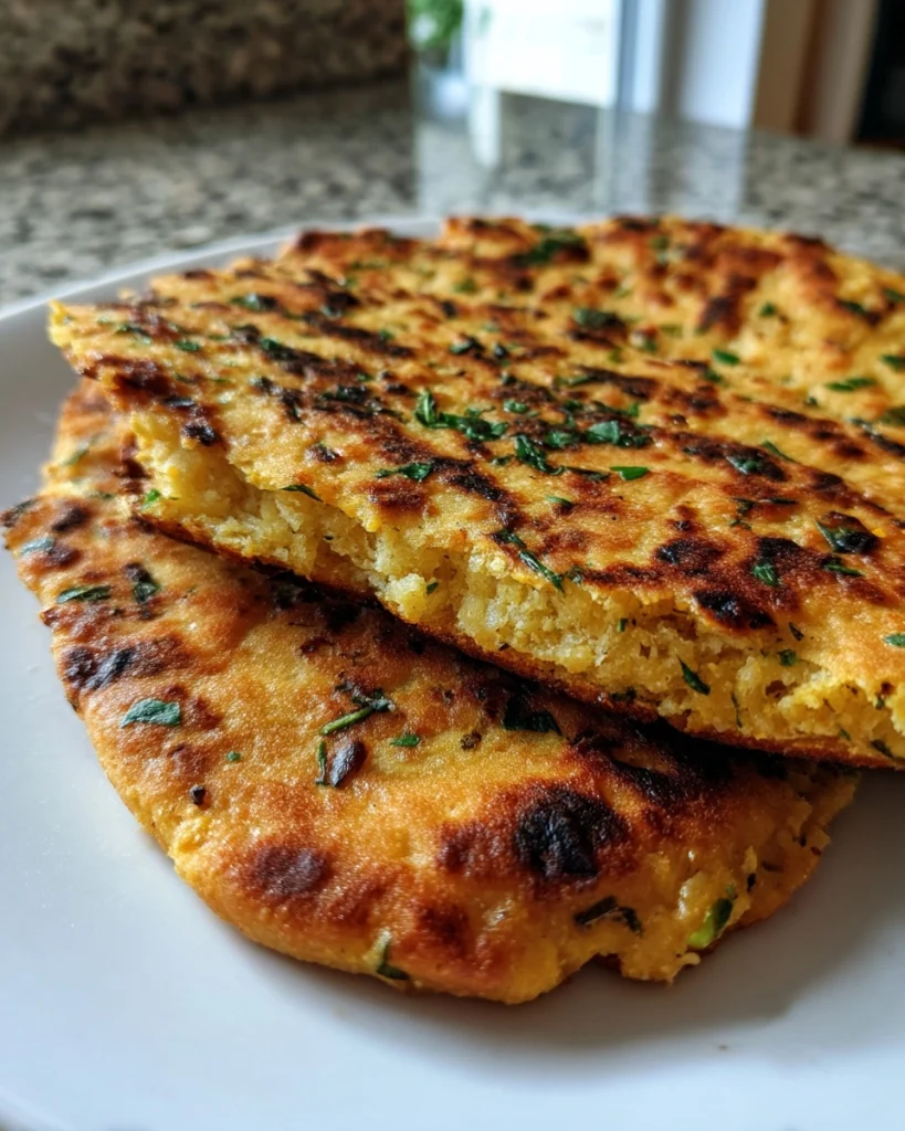 Kikkererwten platbrood – V’GAN: Ontdek dit smakelijke recept!
