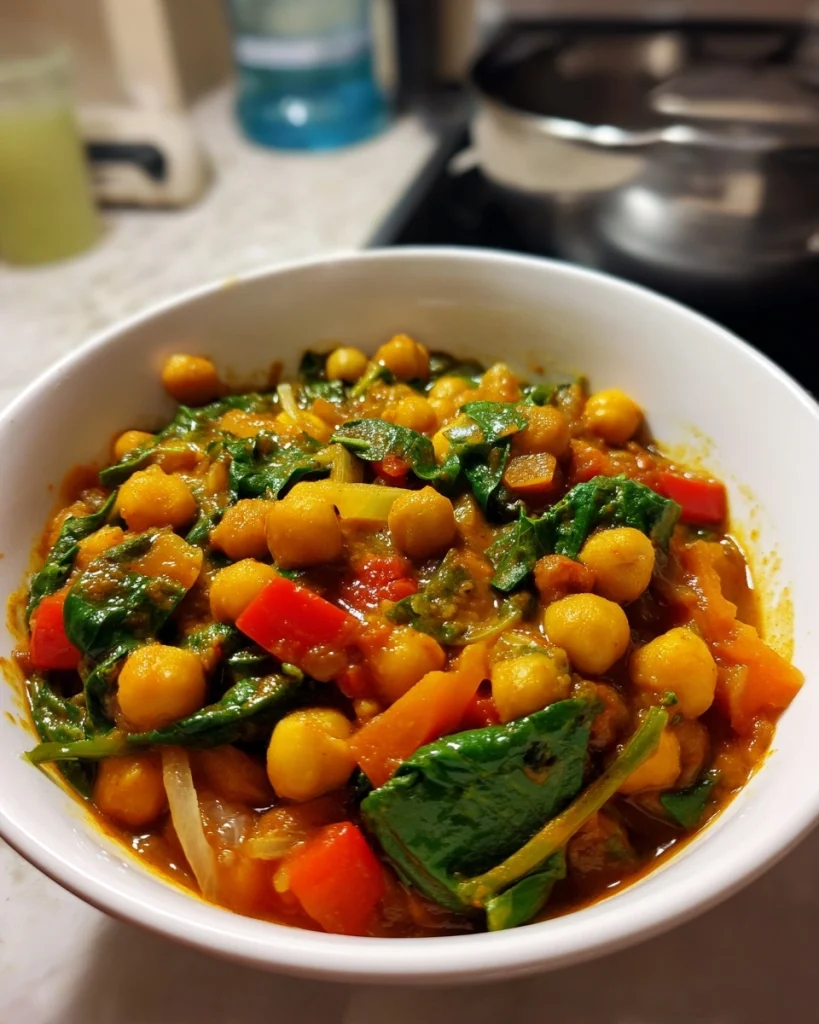 Kikkererwtencurry (vegan) that will delight your taste buds!