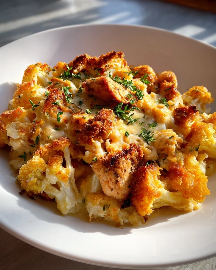 Ovenschotel met bloemkool en kip: Ontdek deze heerlijke recept!