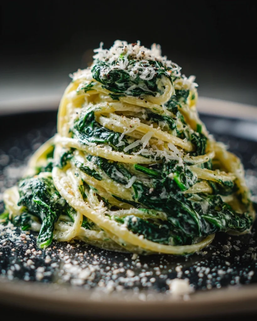 Pasta met Spinazie en Roomsaus: Proef de Romige Perfectie!