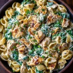 Romige Boursin pasta met malse kip klaar in 30 min