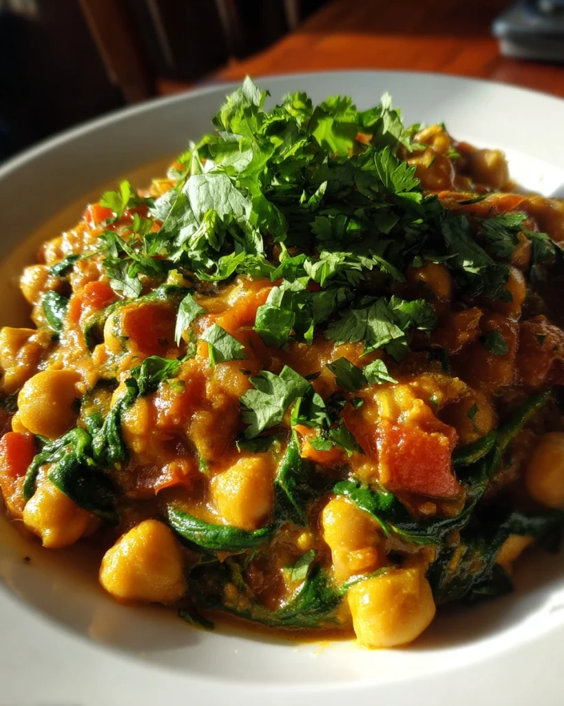 Romige curry met kikkererwten – Jenny Alvares maakt koken eenvoudig en lekker!
