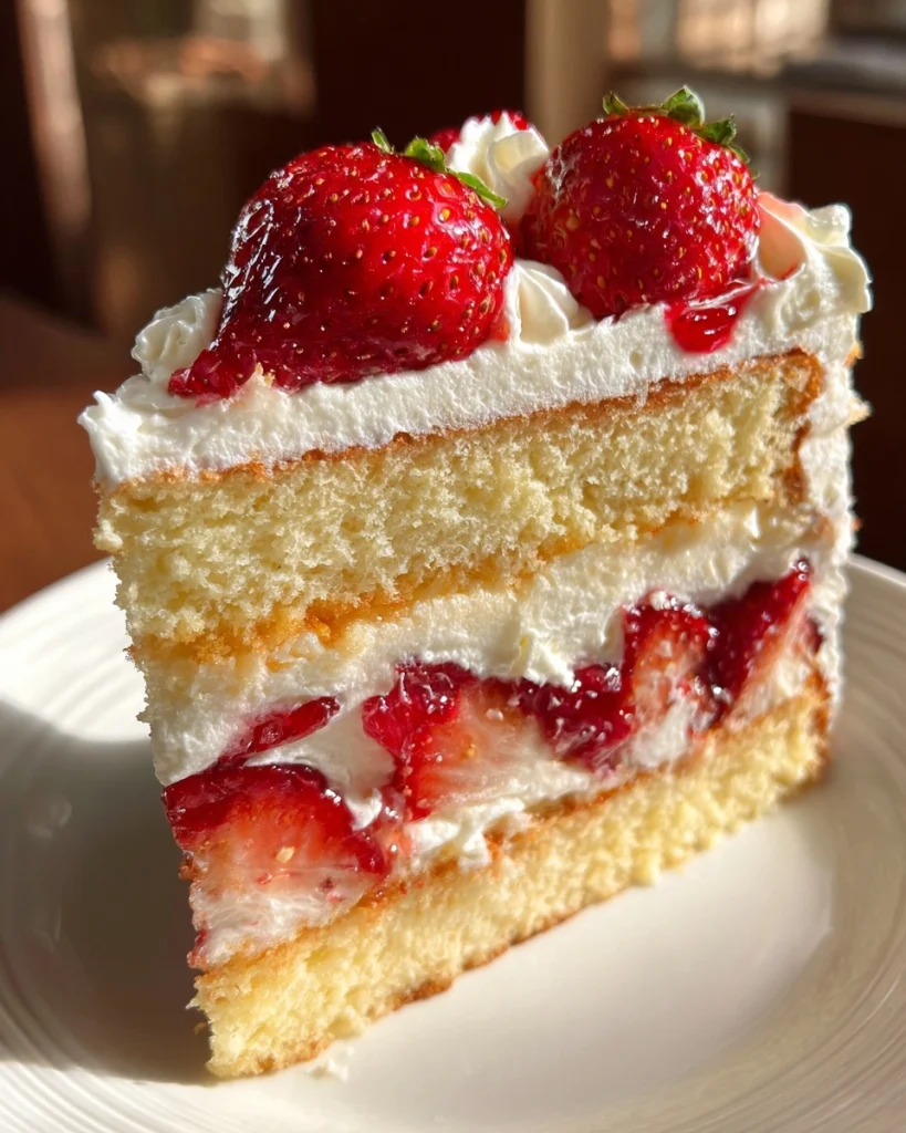 Unforgettable Strawberry Shortcake Cake Made Easy in 5 Steps