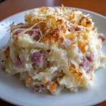Witlofstamppot met Ham en Kaas