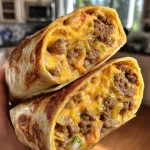 Big Mac Wrap met gehakt, kaas en saus
