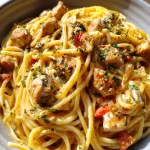 Boursin chicken pasta (TikTok viral)