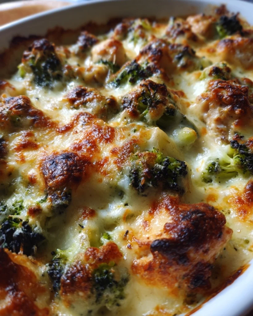 Broccoli-kaas ovenschotel met kip en roomsaus: een smaaksensatie!