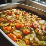 Budget ovenschotel met prei en wortel onder €10