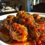 Gehaktballetjes in tomatensaus uit de oven