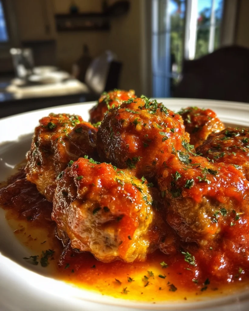 Gehaktballetjes in tomatensaus uit de oven: een snel recept!