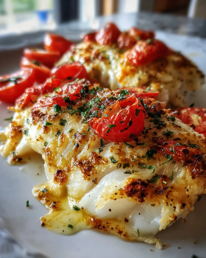 Kabeljauw uit de oven met tomaat & kaas, zo maak je het!