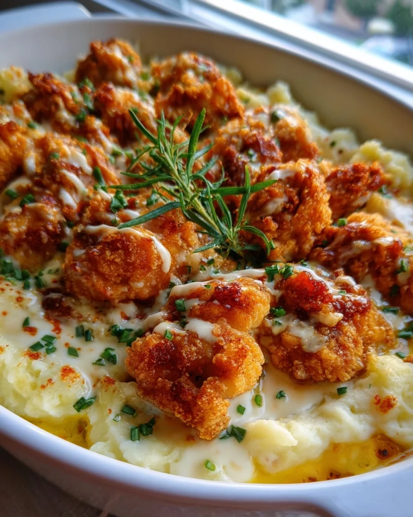 Krokante kip ovenschotel met aardappel en knoflooksaus: een onweerstaanbaar recept!