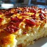 Loaded aardappel ovenschotel met bacon en kaas
