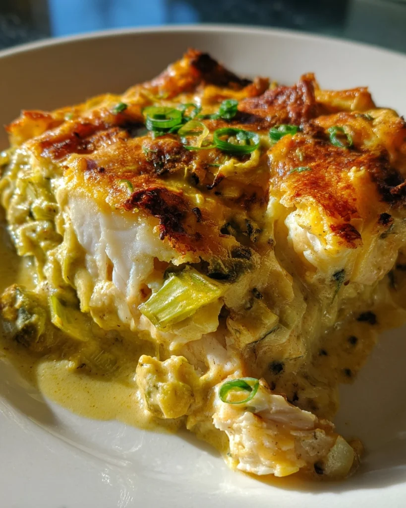 Ovenschotel met kabeljauw, prei en kerriesaus: Ontdek de perfecte maaltijd!