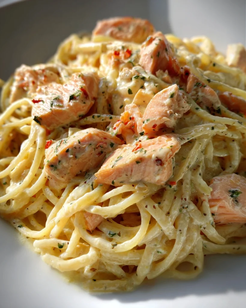 Pasta met Boursin en zalm: Ontdek dit heerlijke recept!