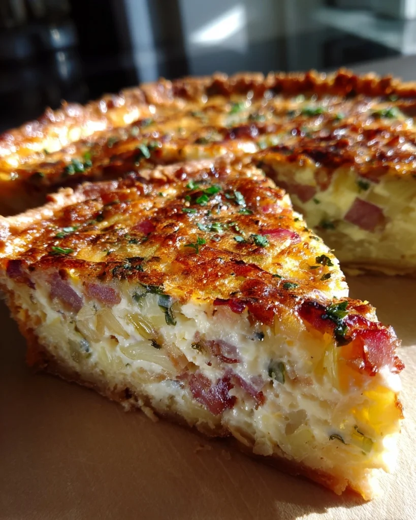 Witlof quiche met spek en kaas: een verrukkelijke maaltijd!