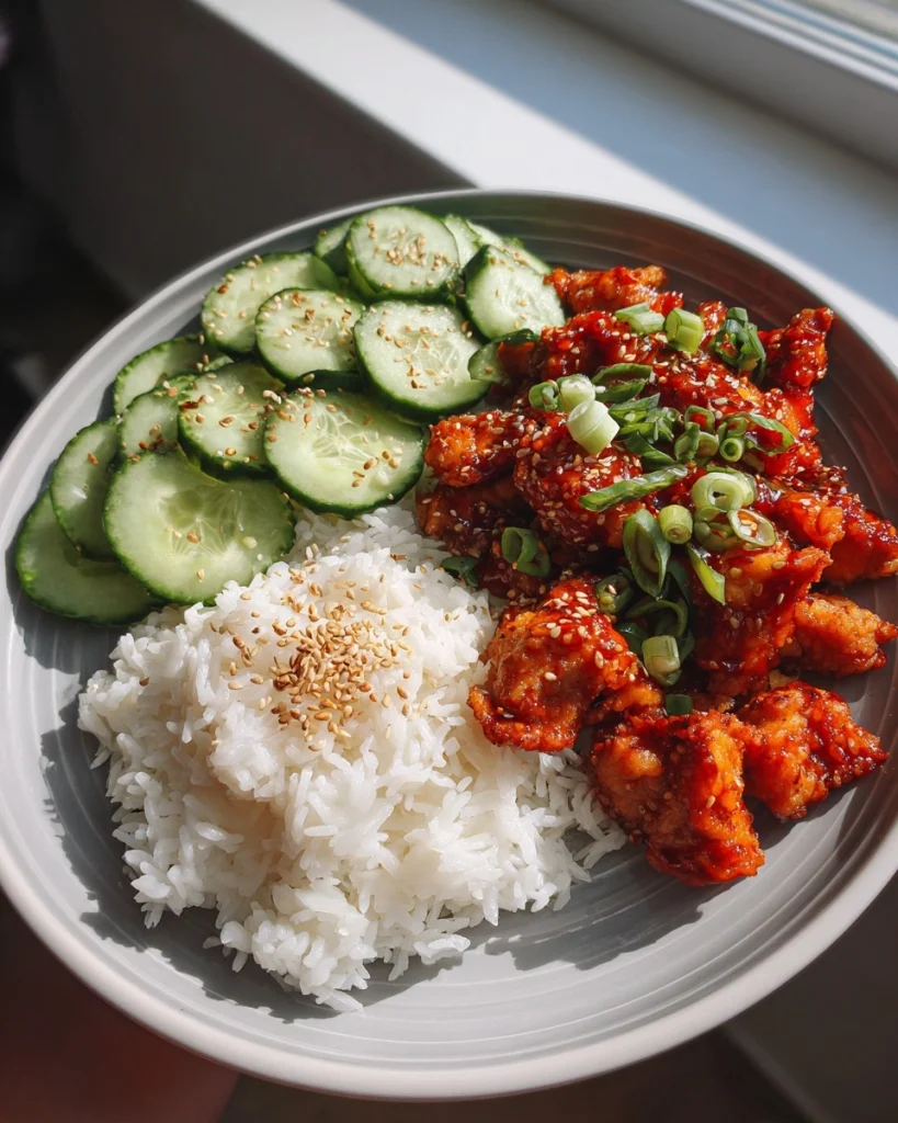 Zoete chilikip met rijst en komkommer salade: Heerlijke recepten!