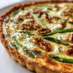 Aspergequiche met Geitenkaas en Walnoten: Proef de Perfectie!