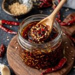 Crispy chili olie