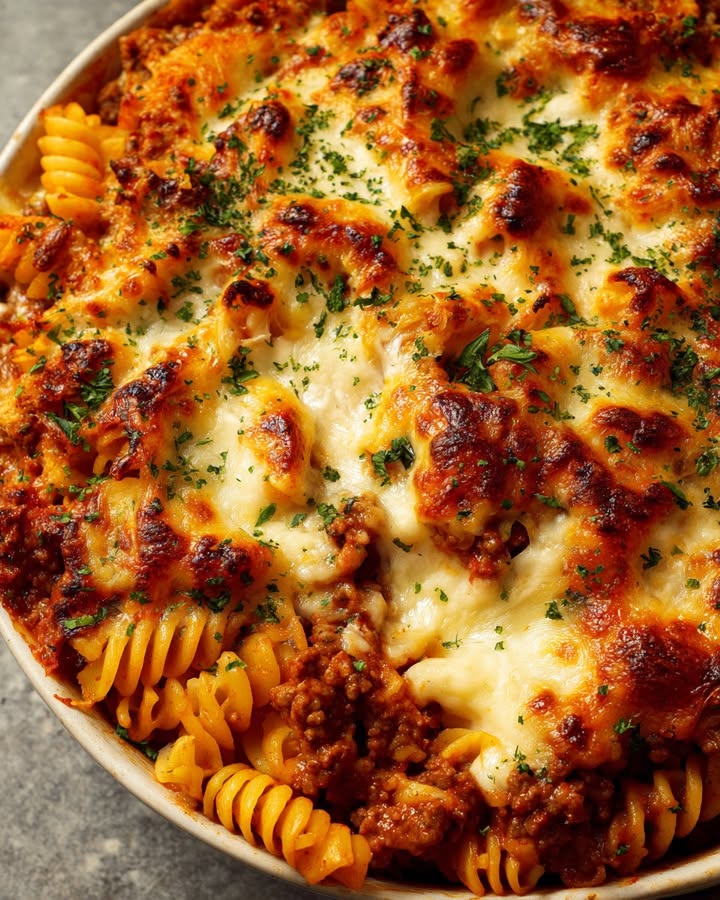 Hartige pasta ovenschotel met rundgehakt: Maak het nu!