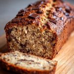 Havermout honing bananenbrood