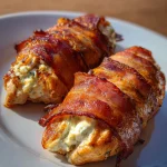 Kiprolletjes met Boursin en Spek uit de Oven
