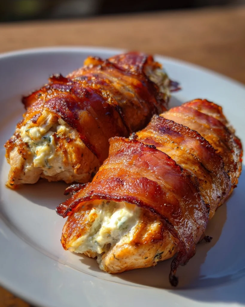Kiprolletjes met Boursin en Spek uit de Oven