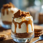 Lotus Biscoff Cheesecake in een Glas – Zonder Oven