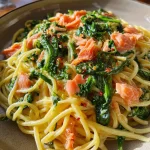 One-pan Wonder: Romige Pasta met Gerookte Zalm & Verse Spinazie – Fiësta op je bord!
