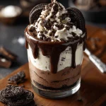 Oreo cheesecake in een glas — geen oven, klaar in 10 minuten