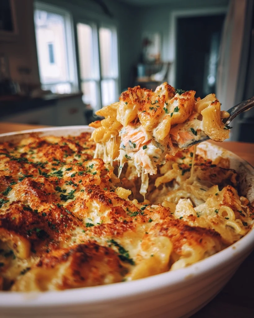 Ovenpasta Deluxe: Romige Zalm-Pasta met Boursin maakt drukke dagen eenvoudiger!