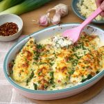 Preirolletjes met ham en kaas uit de oven