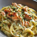Romige Pasta met Zalm en Citroen-Dillesaus