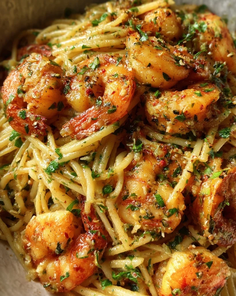 Scampi wok met noedels en kokos-peanut saus: een verrassende smaakexplosie!