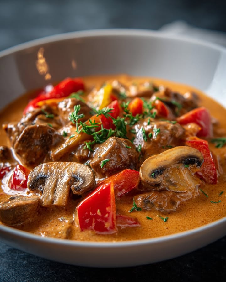 Stroganoff saus: Discover the secret to creamy perfection!