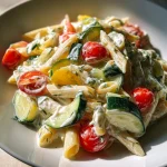Tzatziki pasta salade — fris, snel, en je hebt het in 15 min klaar