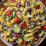 Tzatziki pastasalade